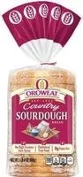 Mängden socker i Country Sourdough Bread