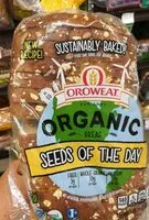 Mängden socker i Organic seeds of the day bread