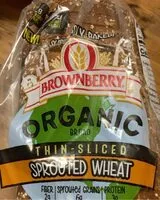 Mängden socker i Organic sprouted wheat