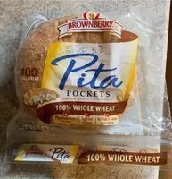 Mängden socker i 100% whole wheat pita pockets