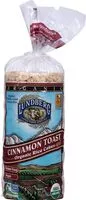 Mängden socker i Family farms organic cinnamon toast rice cake