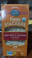 Mängden socker i Organic Thin Stackers - Red Rice & Quinoa