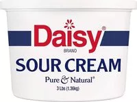 Mängden socker i Sour Cream