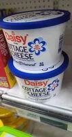 Mängden socker i Daisy brand, cottage cheese