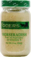 Mängden socker i Horseradish