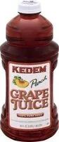 Mängden socker i Grape Juice, Peach