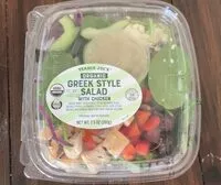 Mängden socker i Organic Greek Style Salad with Chicken