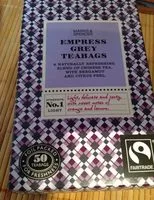 Mängden socker i Thé Earl Grey Empress