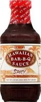 Mängden socker i Hawaiian Bar-B-Q Sauce