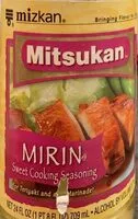 Mängden socker i Mizkan, mitsukan, mirin, sweet cooking seasoning