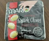 Mängden socker i Pitted Snack Olives