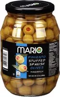 Mängden socker i Manzanilla Pimiento Stuffed Spanish Olives