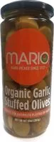 Mängden socker i Foods organic garlic stuffed green olives