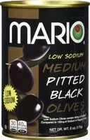 Mängden socker i Foods low sodium black olives