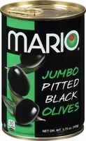 Mängden socker i Jumbo Pitted Black Olives