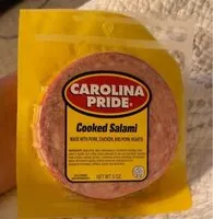 Mängden socker i cooked salami