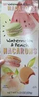Mängden socker i Watermelon and peach macarons