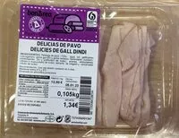 Mängden socker i Delicias de Pavo