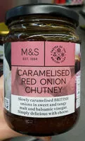 Mängden socker i Caramelised Red Onion Chutney