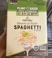 Mängden socker i Hearts of Palm Spaghetti in Brine