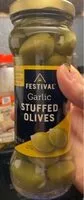 Mängden socker i Garlic stuffed olives