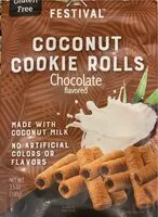 Mängden socker i Festival Coconut Cookie Rolls Chocolate