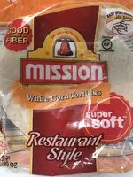 Mängden socker i Mission white corn tortillas restaurant style