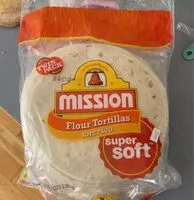Mängden socker i Flour tortillas