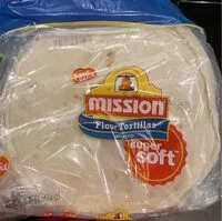 Mängden socker i Missions flour tortillas burrito