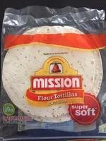 Mängden socker i Soft Taco Flour Tortillas