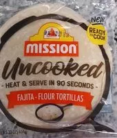 Mängden socker i Uncooked Flour Tortillas