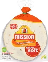 Mängden socker i Soft Taco Flour Tortillas
