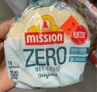 Mängden socker i Zero Tortillas