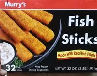 Mängden socker i Murry's fish sticks