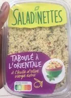 Mängden socker i Taboulé a l’orientale