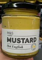 Mängden socker i Hot English Mustard