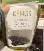 Mängden socker i dark chocolate raisins