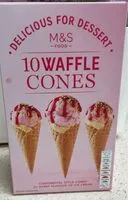 Mängden socker i Waffle Cones