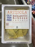 Mängden socker i Kale, garlic & cheese ravioli