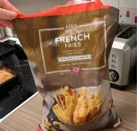 Mängden socker i French fries