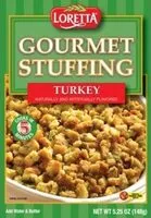 Mängden socker i Turkey gourmet stuffing