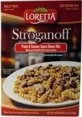 Mängden socker i Stroganoff pasta & creamy sauce dinner mix