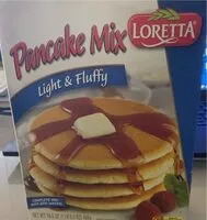 Mängden socker i Light & fluffy pancake mix
