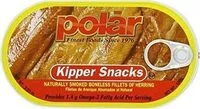 Mängden socker i Kipper snacks smoked boneless herring fillets