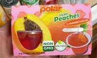 Mängden socker i Polar diced peaches