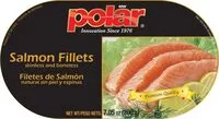Mängden socker i Polar boneless and skinless salmon fillets