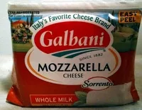 Mängden socker i Mozzarella Cheese