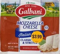 Mängden socker i Mozarella cheese
