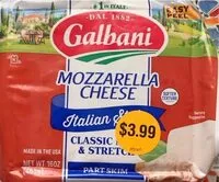 Mängden socker i galbani cheese