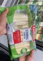 Mängden socker i String cheese